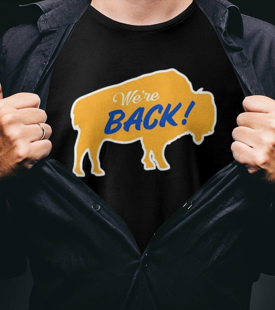 Buffalo Sabres NHL We're Back Bison T-Shirt