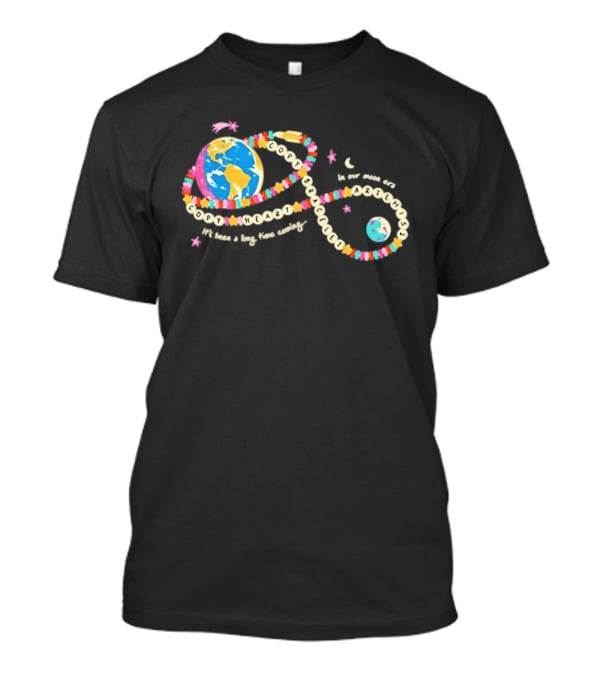 Copy Heart Copy Bracelet Artemis II NASA Mission It's Been A Long Road Coming T-Shirt