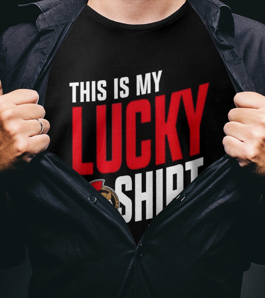 Ottawa Senators NHL This Is My Lucky T-Shirt