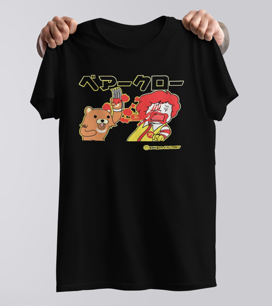 Gokigen Factory Bear Claw Ronald T-Shirt