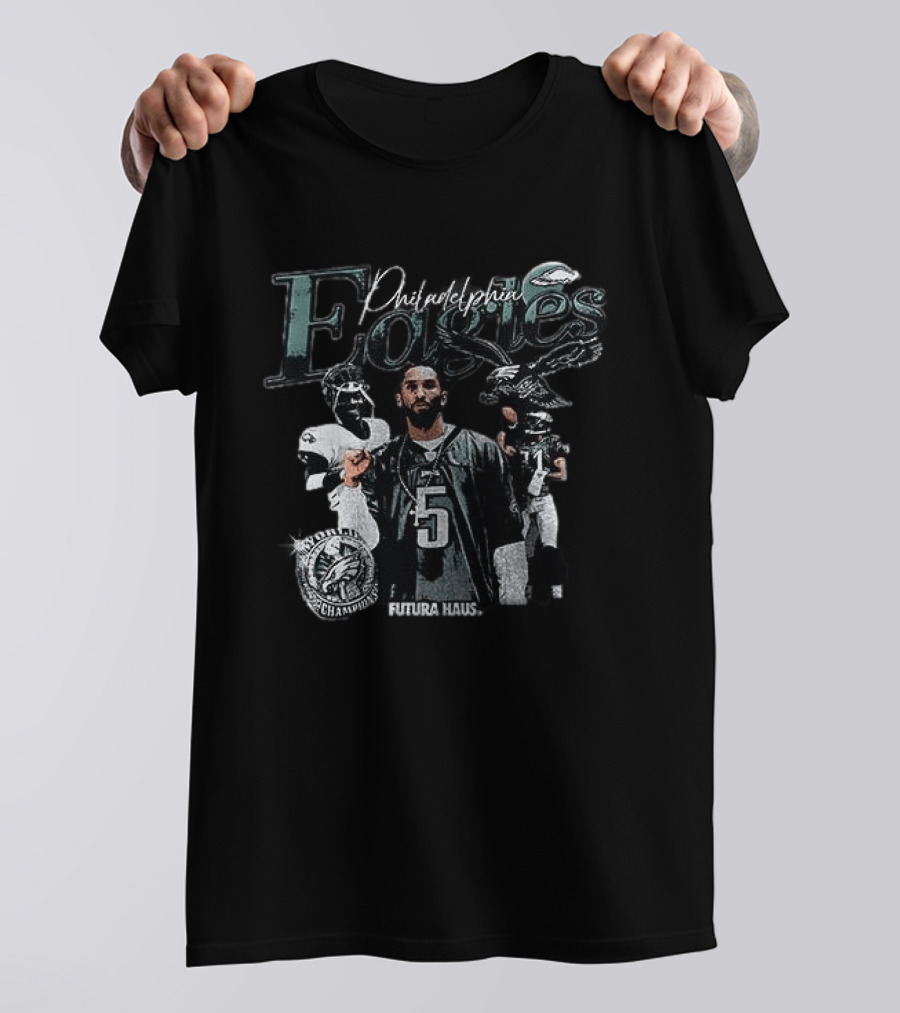 Philadelphia Eagles Super Bowl Champions Kobe Bryant Eltura Haus T-Shirt