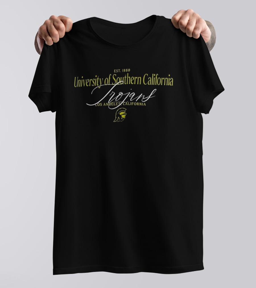 University Of Southern California Trojans Los Angeles Est 1880 T-Shirt