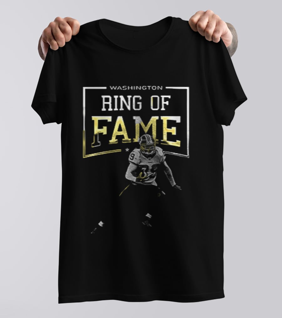 Washington Commanders Ring Of Fame Football Pose T-Shirt