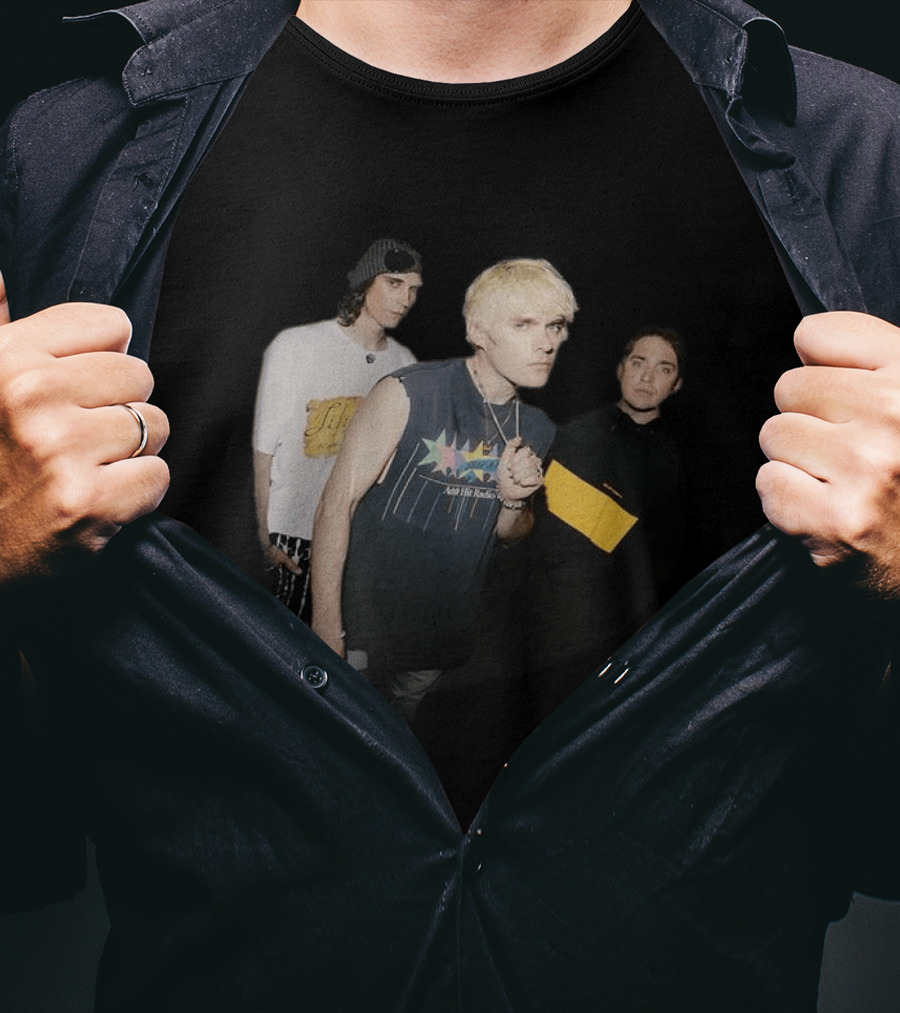 Waterparks Band Trio Retro Music Stars T-Shirt