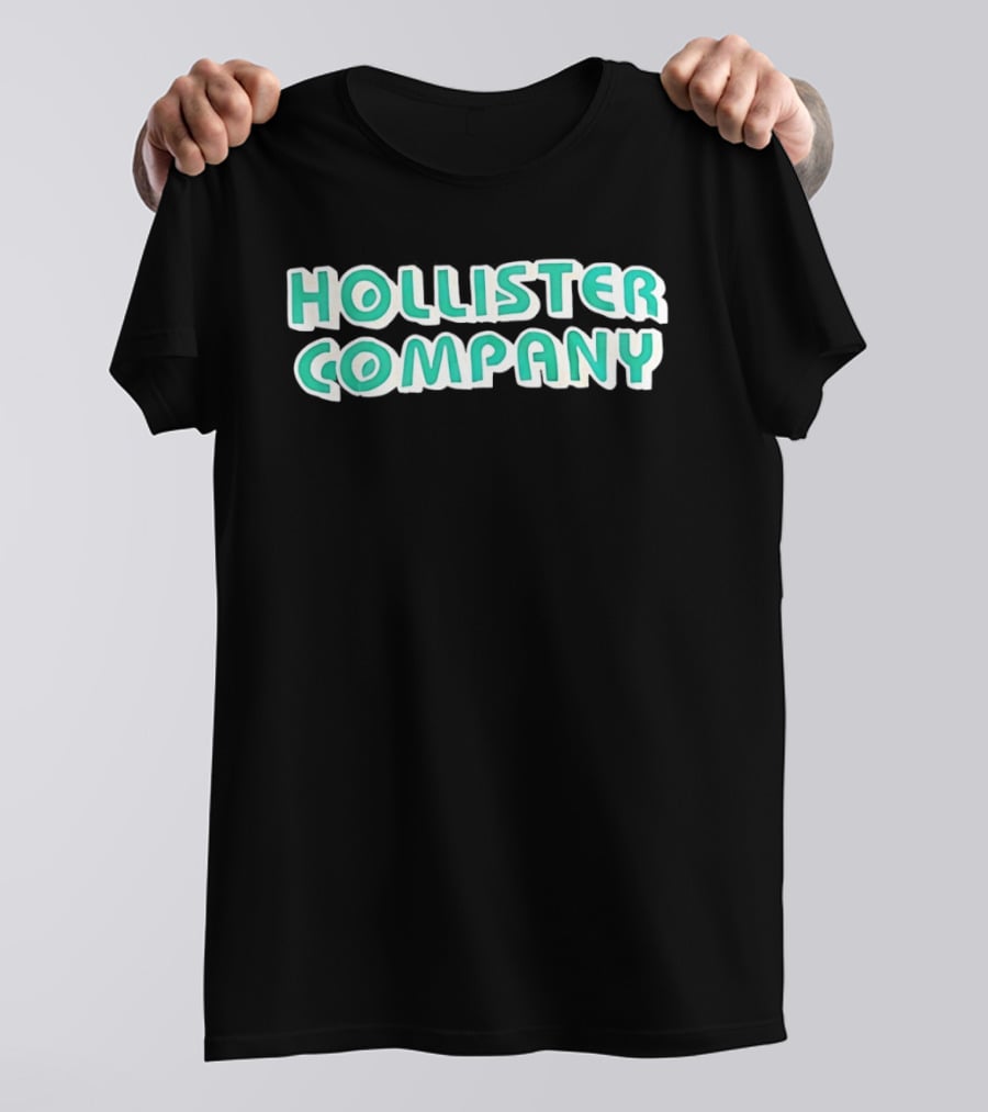 Hollister Company Cotton Casual Wear T-Shirt