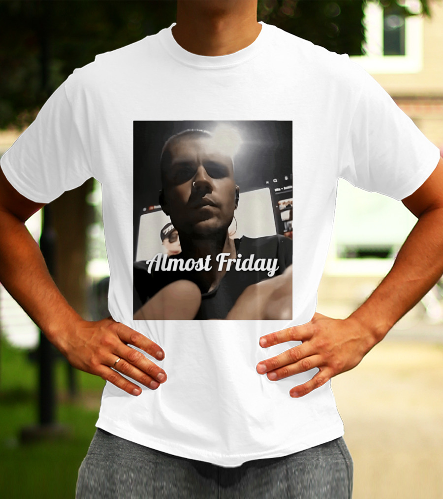 Almost Friday Coachella Justin Festival Vibes T-Shirt