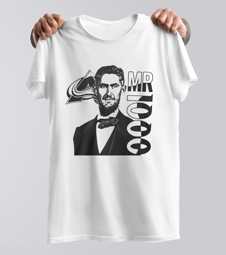 Brock Nelson Mr 1000 Colorado Avalanche Hockey T-Shirt