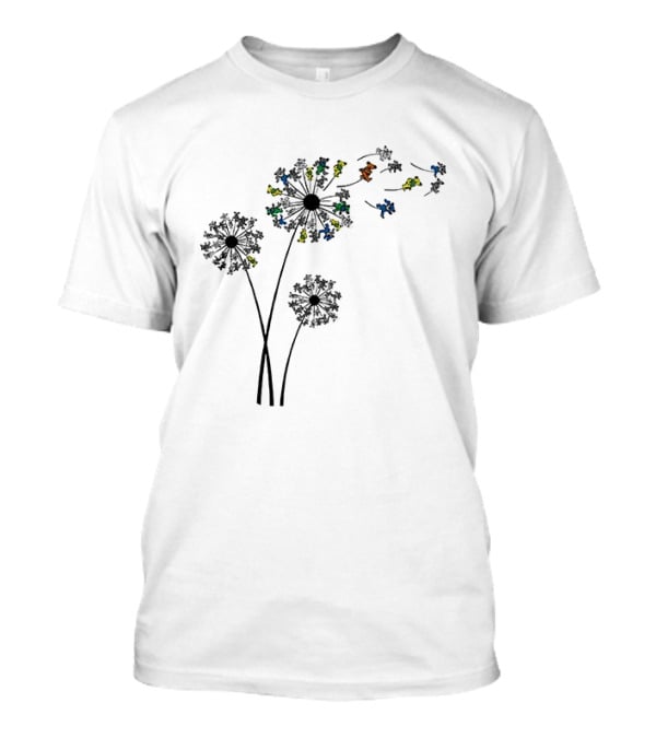 Grateful Dead Bobby Weir Everywhere Dancing Bears Dandelion T-Shirt