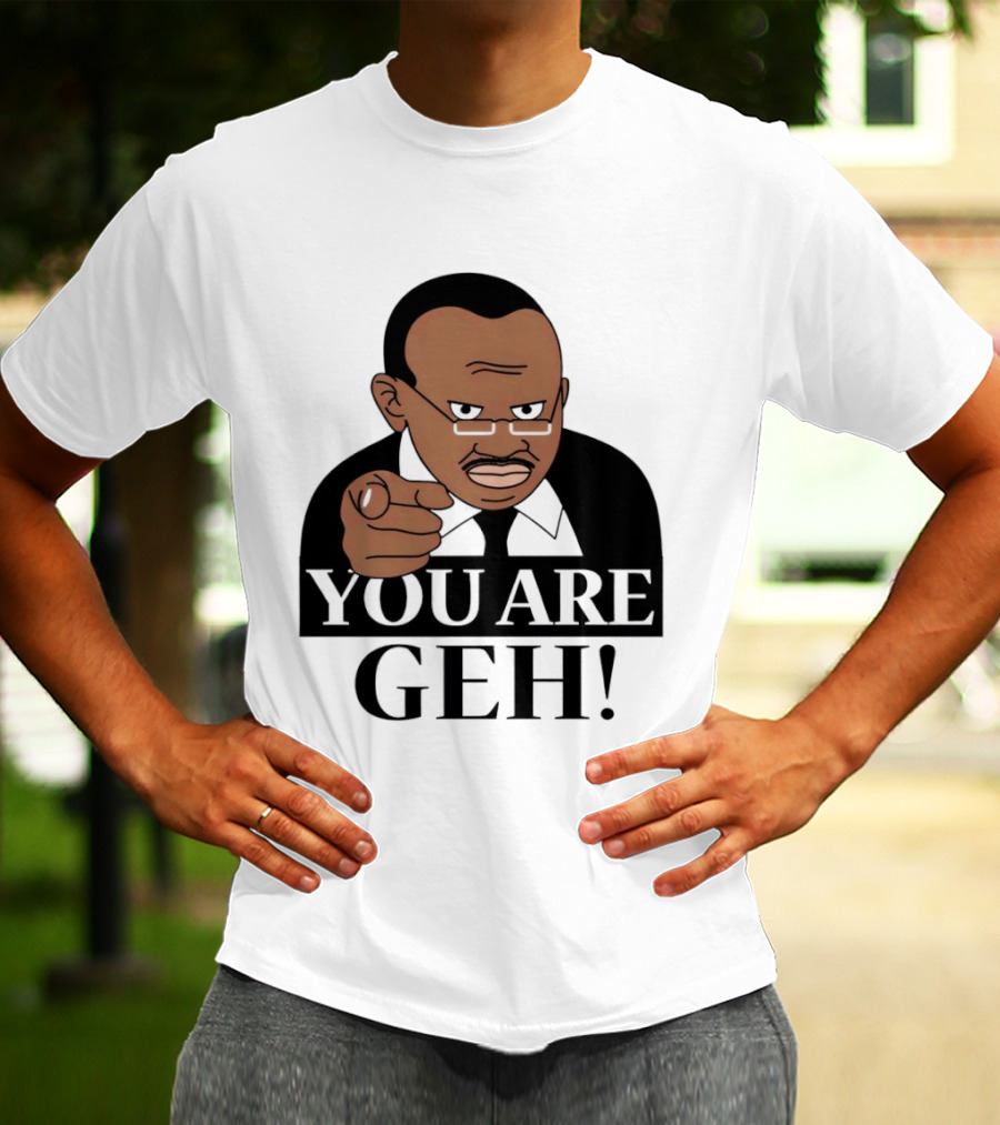 You Are Geh Meme Pointing Man T-Shirt
