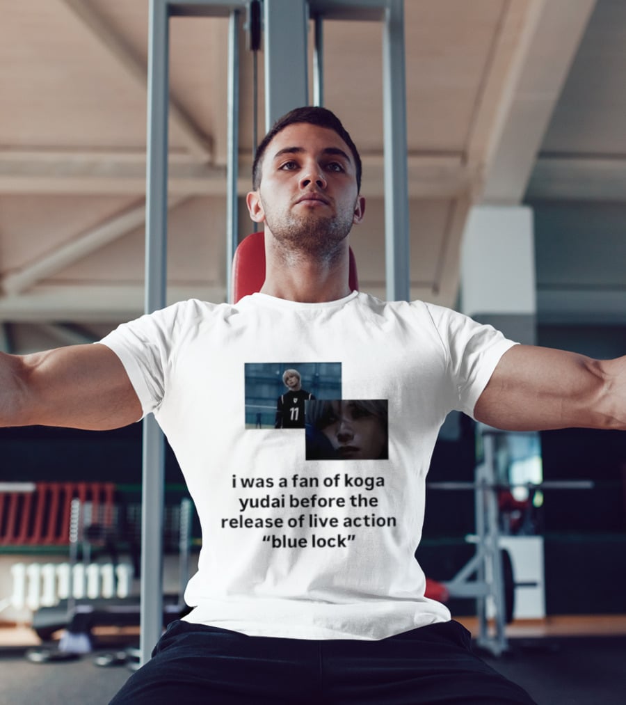 Koga Yudai Before Blue Lock Live Action Release Fan T-Shirt
