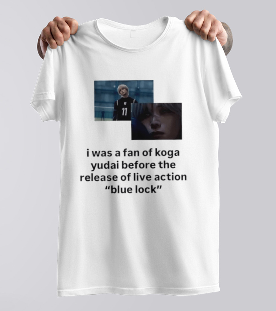 Koga Yudai Before Blue Lock Live Action Release Fan T-Shirt