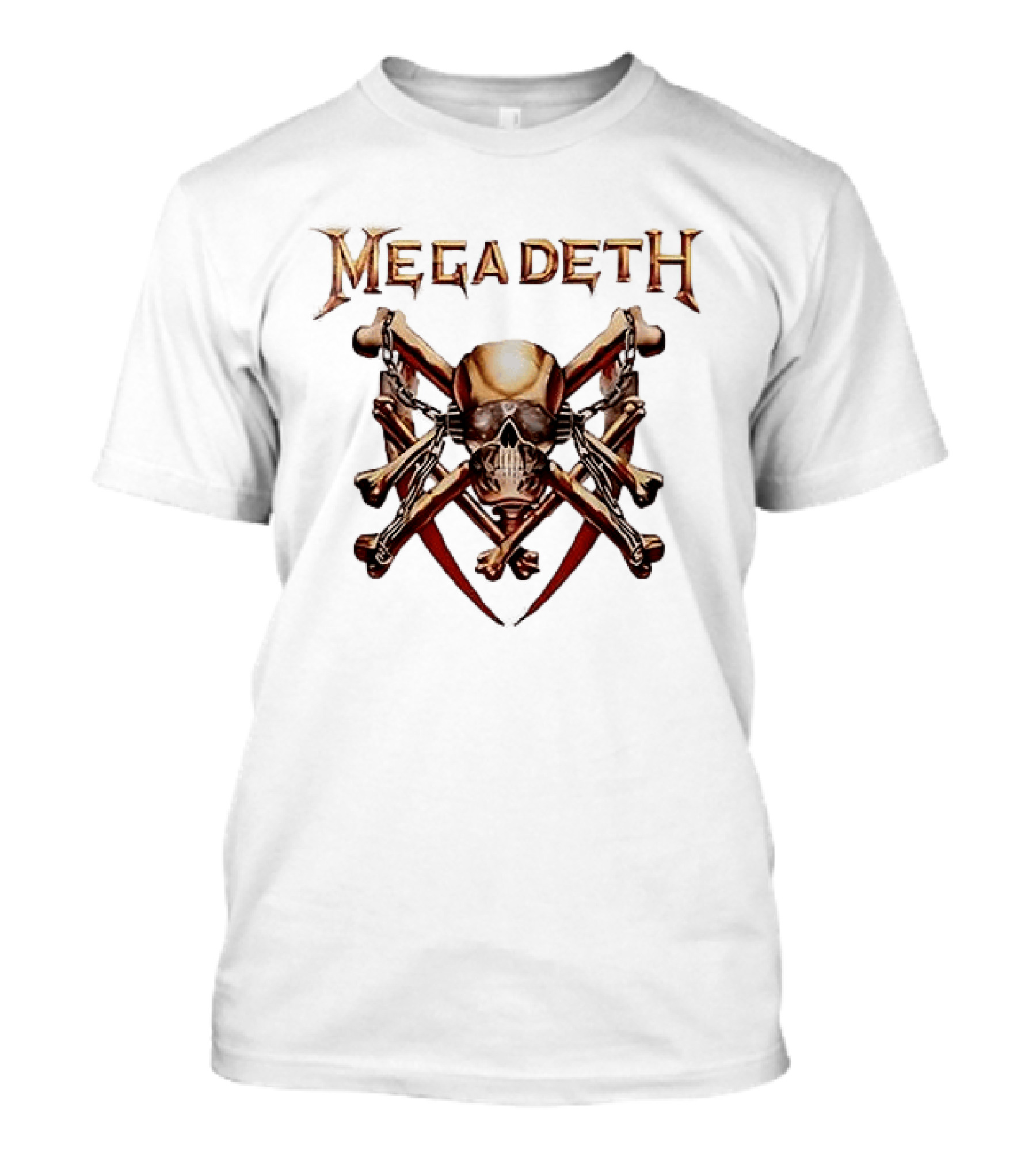 Megadeth Skull And Crossbones The End Is Near T-Shirt