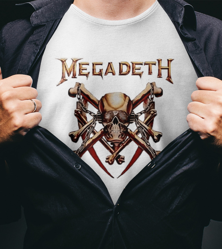Megadeth Skull And Crossbones The End Is Near T-Shirt