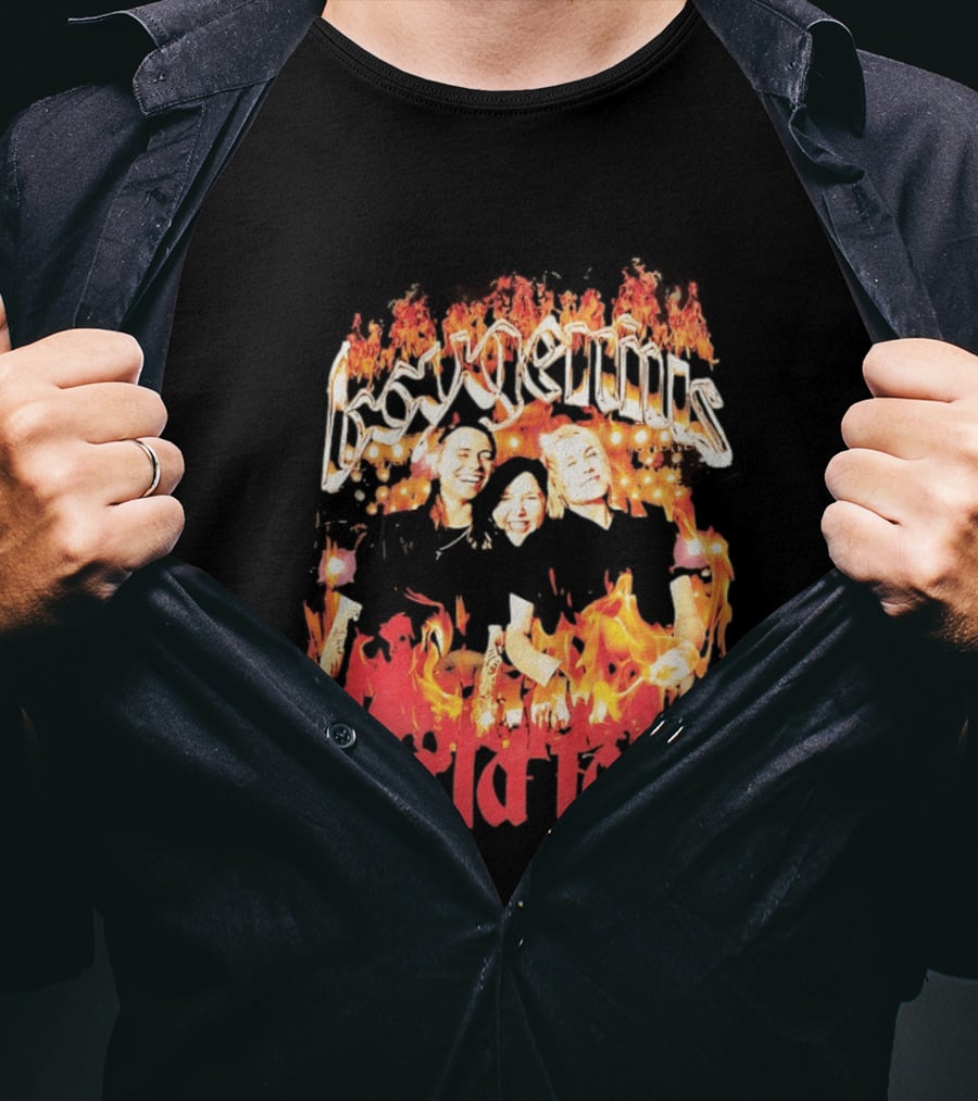 Boygenius World Tour Flaming Portraits T-Shirt