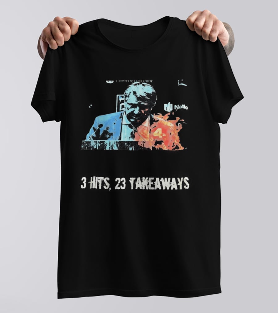 Natio 3 Hits 23 Take Aways Player T-Shirt