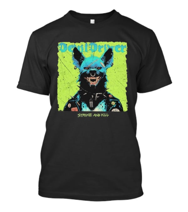 DevilDriver 2026 Strike And Kill Blue Canine With Punk Jacket T-Shirt