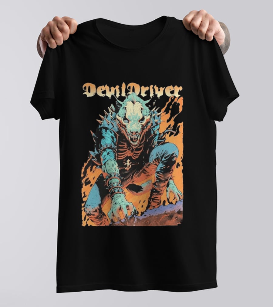 DevilDriver Fire Hyena Strike And Kill T-Shirt