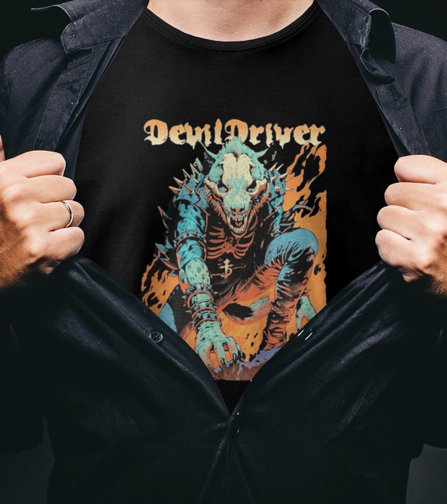 DevilDriver Fire Hyena Strike And Kill T-Shirt