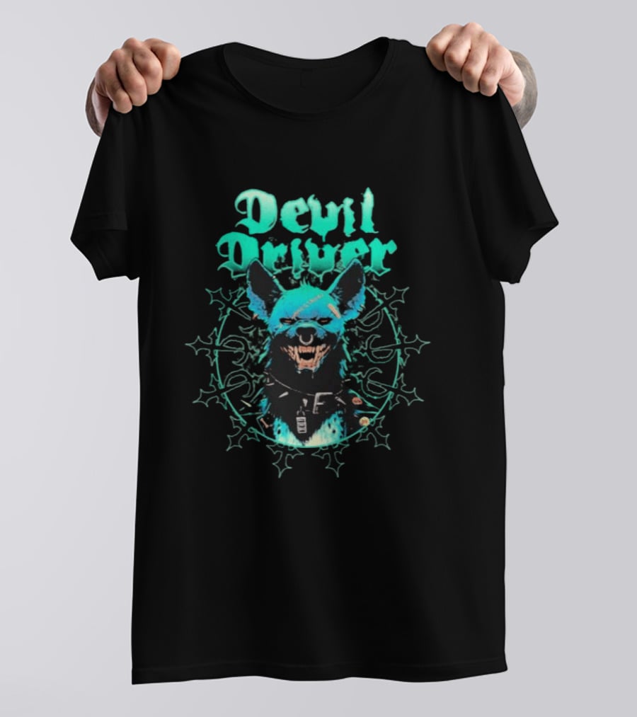 DevilDriver Sinister Canine Cross T-Shirt