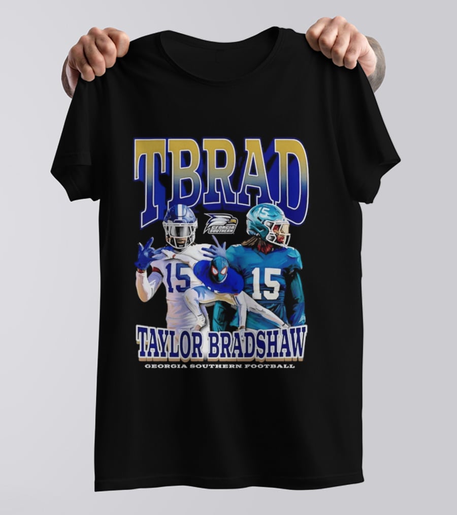 TBRAD Taylor Bradshaw Georgia Southern Football Eagles T-Shirt