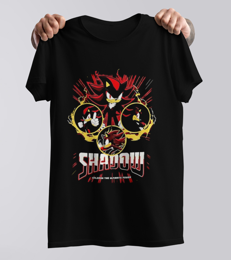 Shadow The Hedgehog Unleash The Ultimate Power T-Shirt