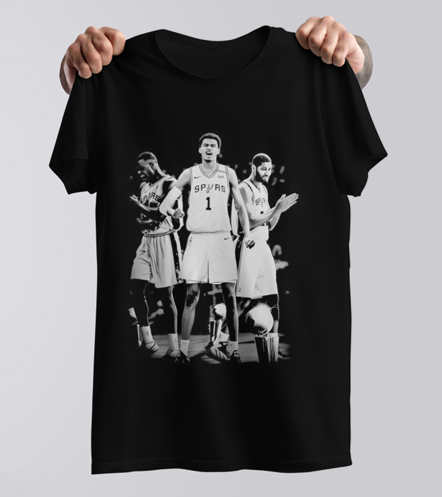 Victor Wembanyama San Antonio Spurs Number 1 NBA Draft Pick Player T-Shirt