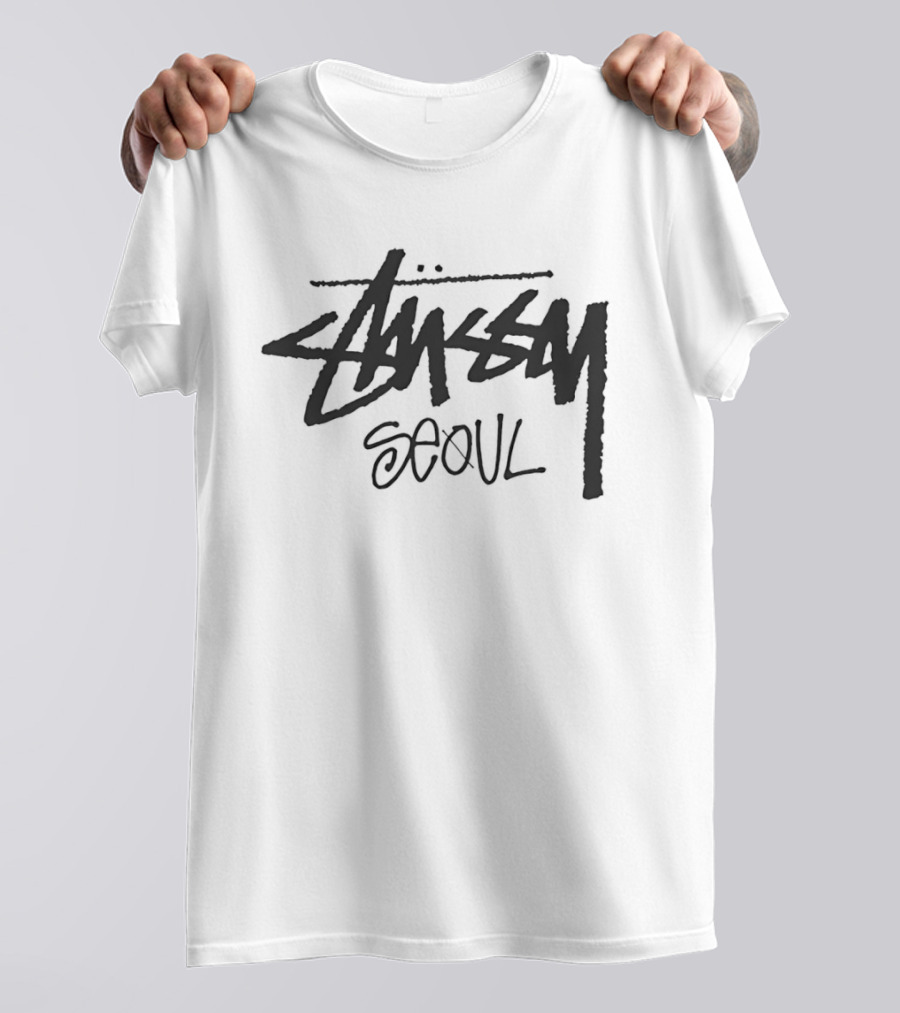 Stussy Seoul Streetwear Fashion T-Shirt