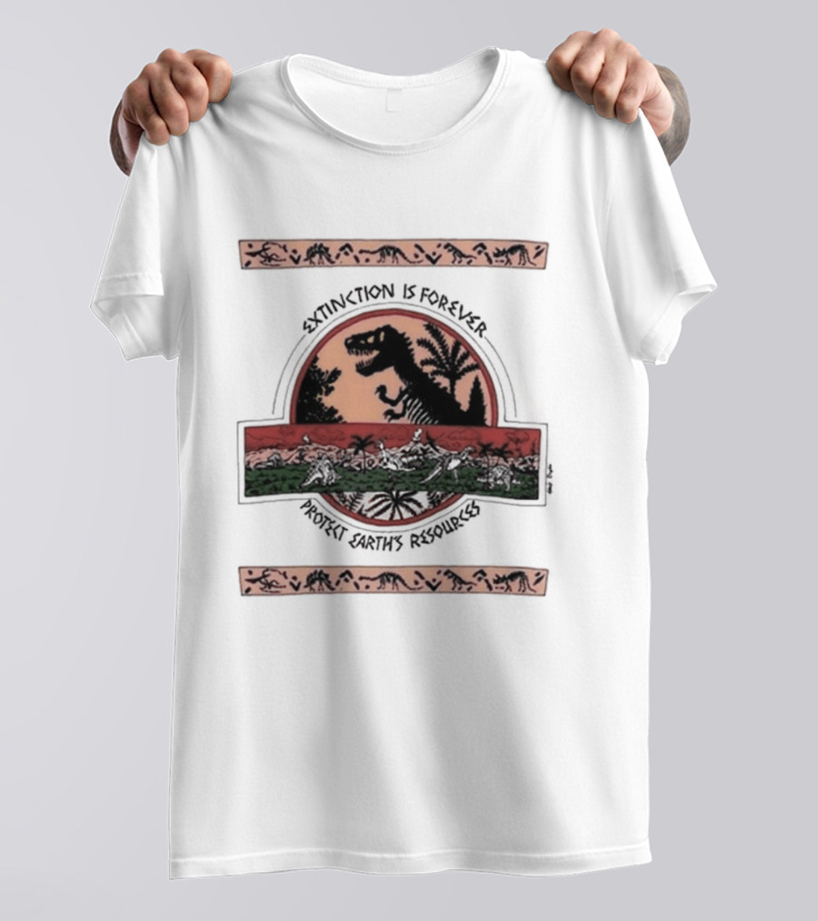 Turnstile Brendan Yates Coachella 2026 Extinction Is Forever Jurassic Park T-Shirt