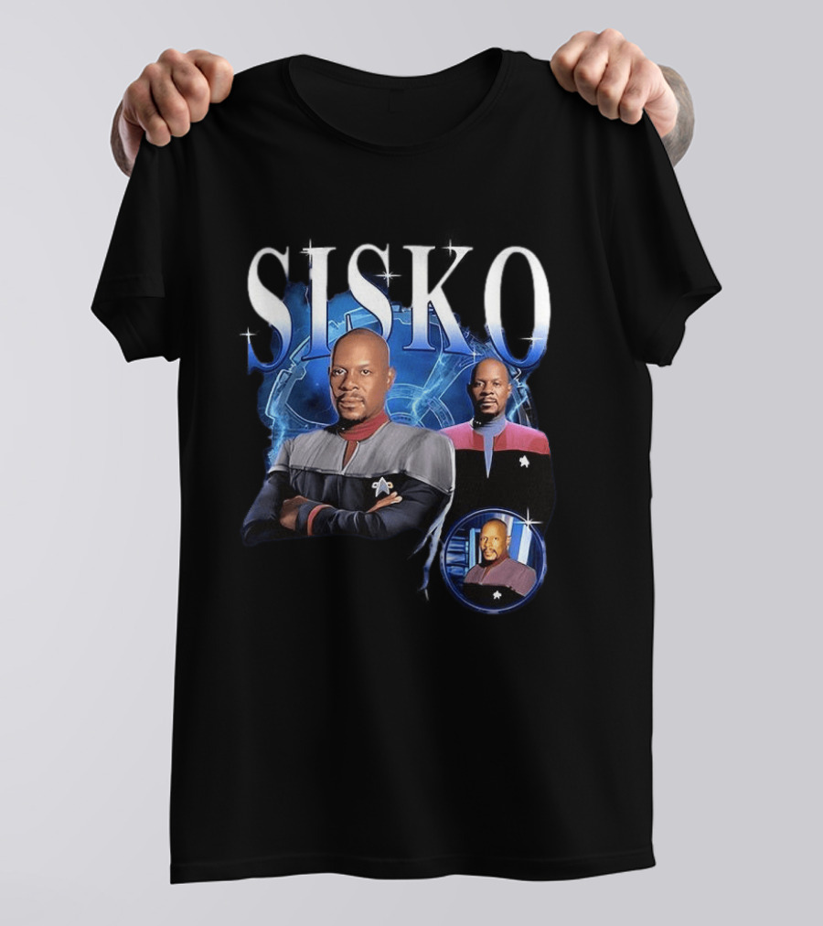 Sisko Avery Brooks Starfleet Captain Sci Fi T-Shirt