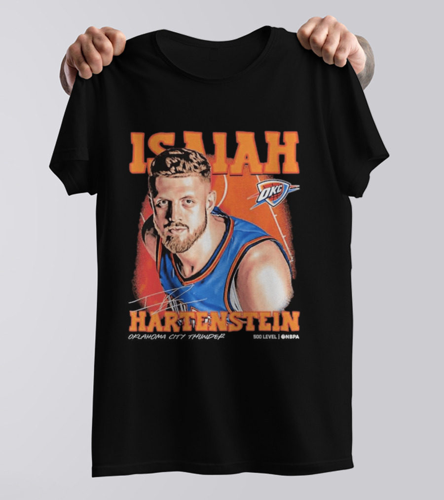 Isaiah Hartenstein Oklahoma City Thunder NBA OKC Basketball T-Shirt
