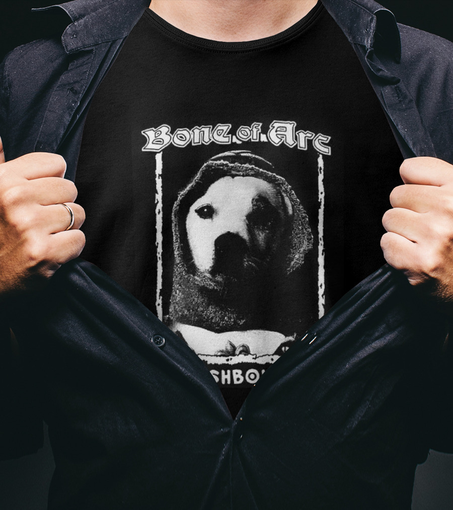 Bone Of Arc Wishbone Dog T-Shirt