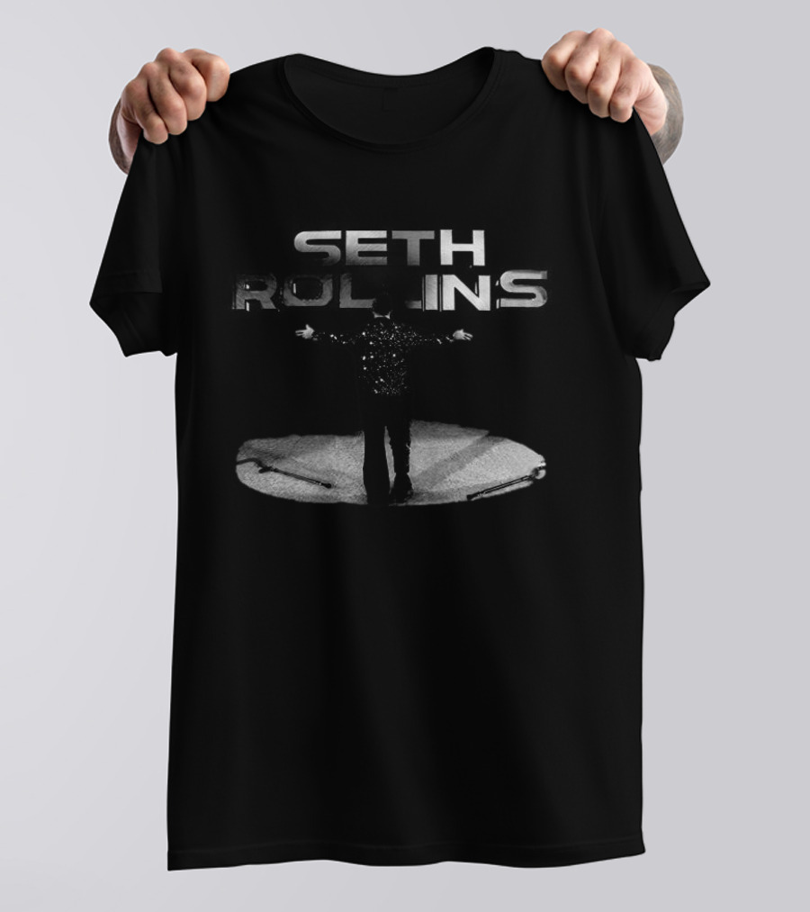 Tyrese Haliburton Seth Rollins WWE Pose T-Shirt