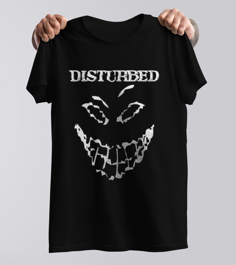 Disturbed Indestructible Grinning Face No 1 Blend T-Shirt