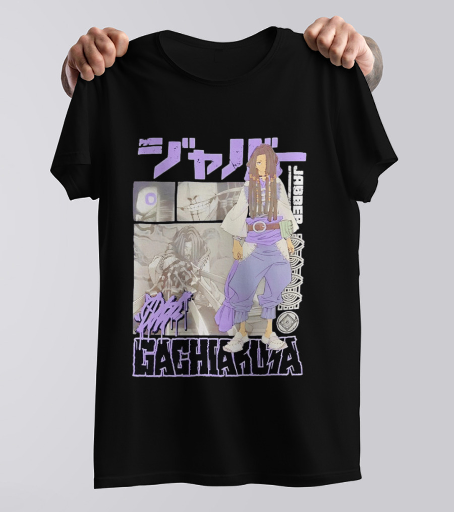 Gachiakuta Jabber Manga Character Panels And Styling T-Shirt