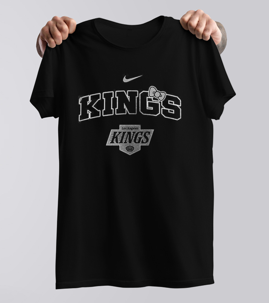 Los Angeles Kings Hello Kitty Collaboration Nike Sports Fashion T-Shirt