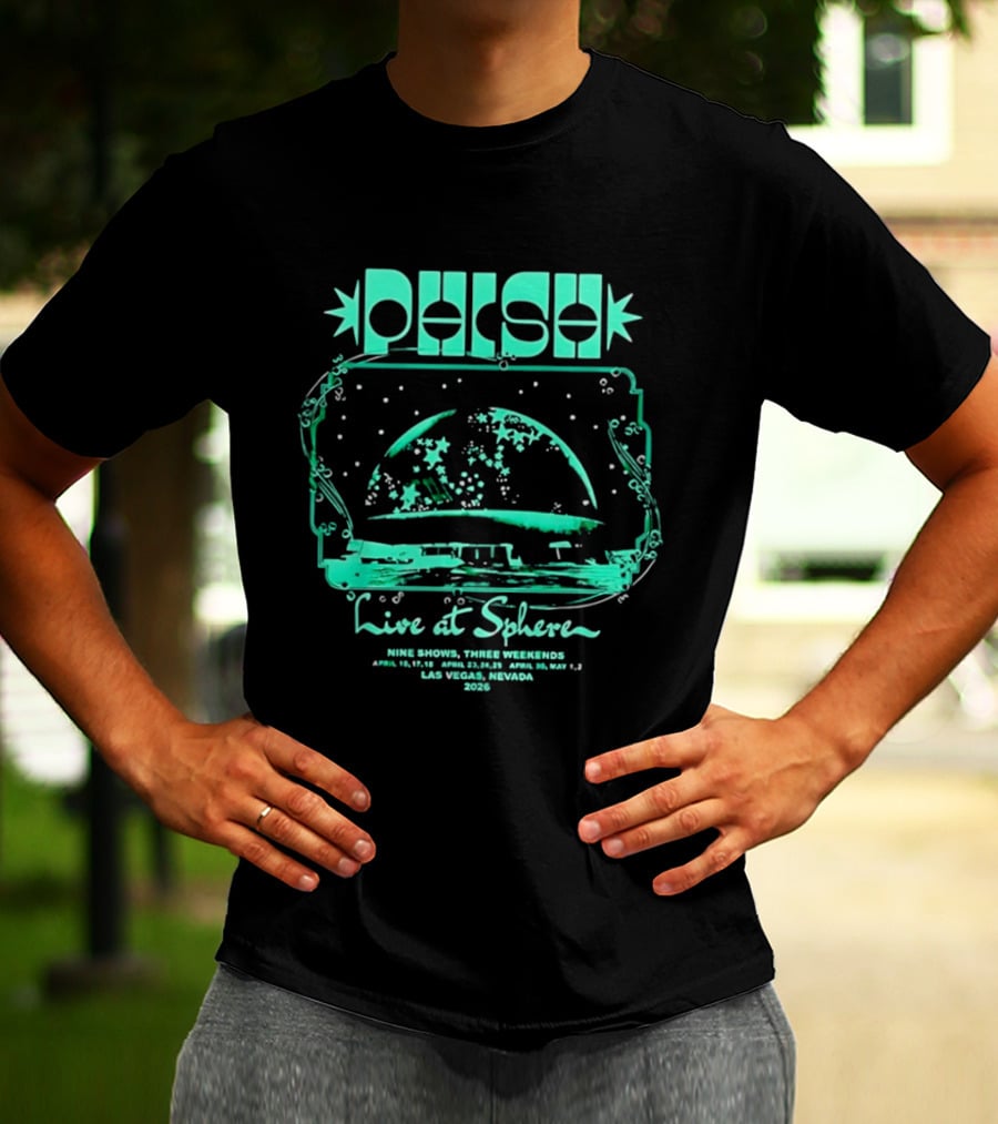 Phish Summer Tour 2026 Live At Sphere Las Vegas Special Edition T-Shirt