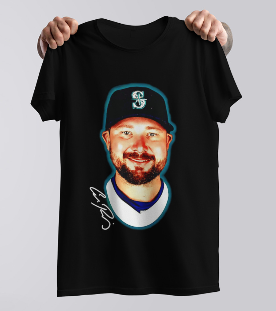 Seattle Mariners Cal Raleigh Outerstuff Headliner MLB Fan Gear T-Shirt