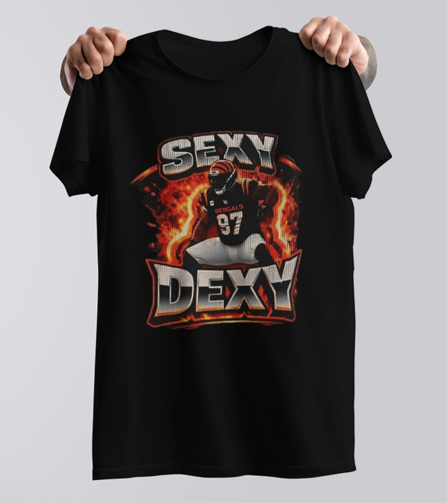 Sexy Dexy 97 Bengals Fire T-Shirt