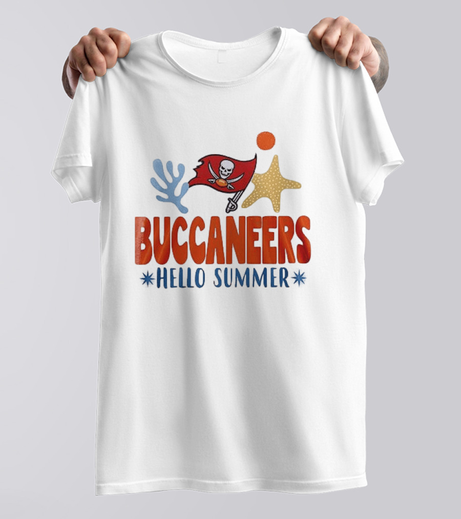 Tampa Bay Buccaneers Summer Fun Scream And Shout School's Out T-Shirt
