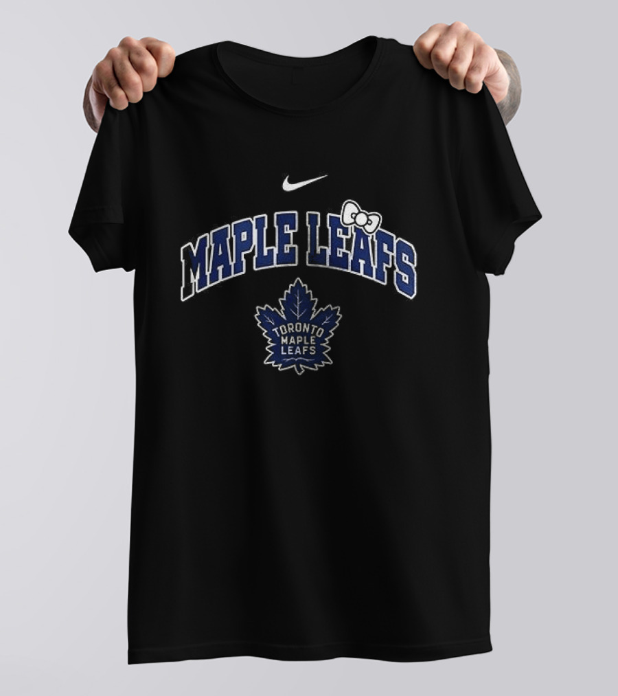 Toronto Maple Leafs Hello Kitty Collaboration Nike Collection T-Shirt