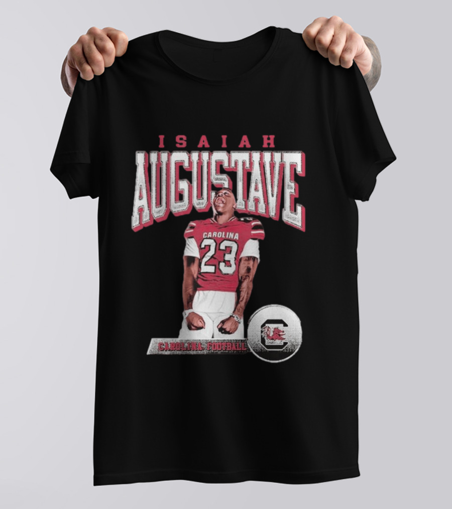 Isaiah Augustave Carolina Football 2026 Player 23 T-Shirt