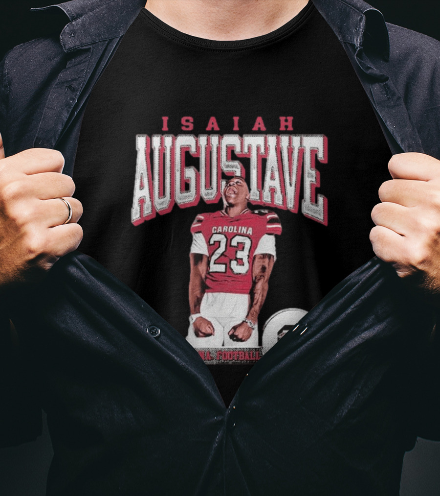 Isaiah Augustave Carolina Football 2026 Player 23 T-Shirt