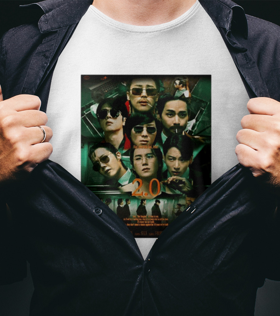 BTS 2.0 Arirang Tour 2026 Group RM Jin Suga J Hope Jimin V Jung Kook Hangseok Lee Jung Kook T-Shirt