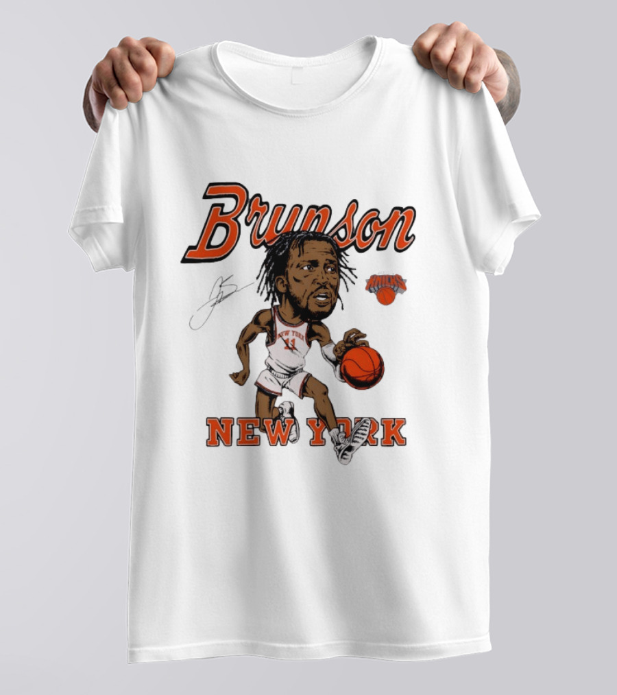 Brunson New York Knicks Basketball Player Tri Blend T-Shirt