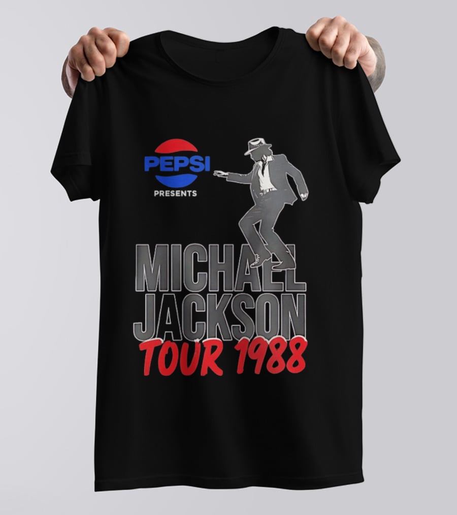 Pepsi Presents Michael Jackson Tour 1988 T-Shirt