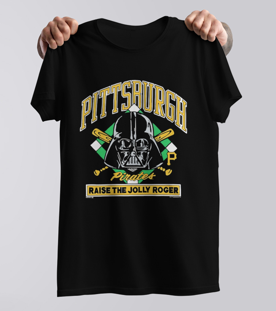 Pittsburgh Pirates Vader Raise The Jolly Roger Star Wars T-Shirt