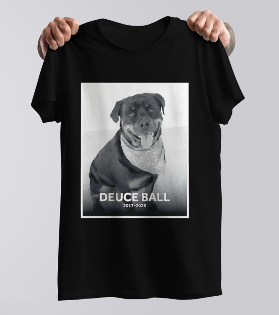 Rest In Peace Deuce Ball 2017 2026 Memorial T-Shirt