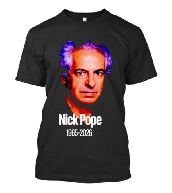Nick Pope 1965 2026 Memorial T-Shirt