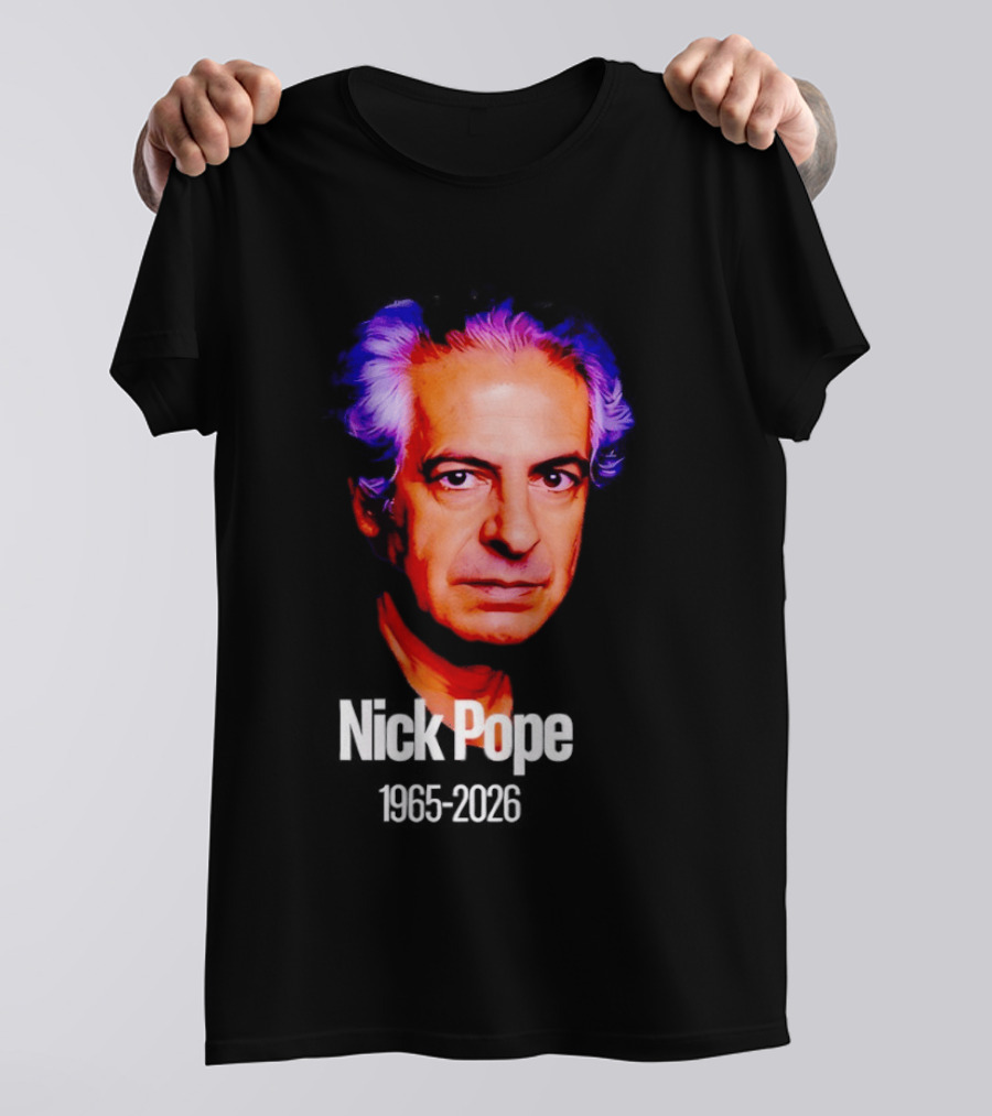 Nick Pope 1965 2026 Memorial T-Shirt