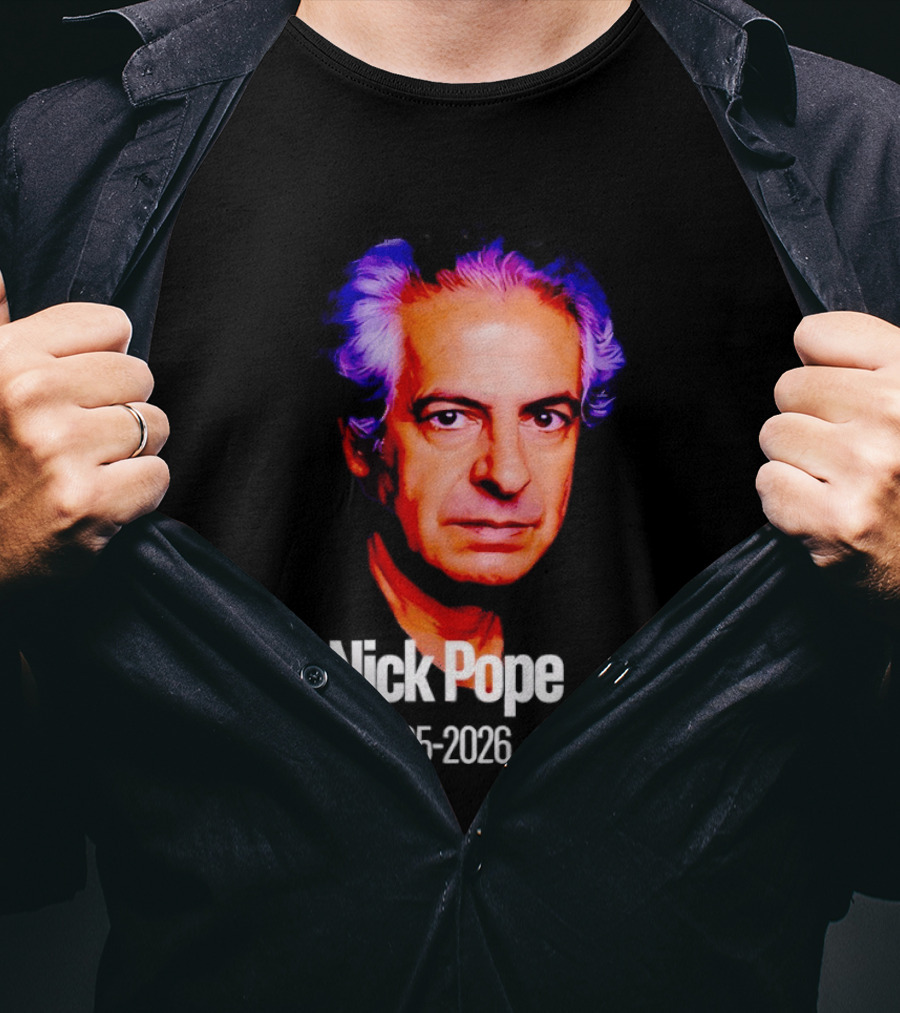 Nick Pope 1965 2026 Memorial T-Shirt